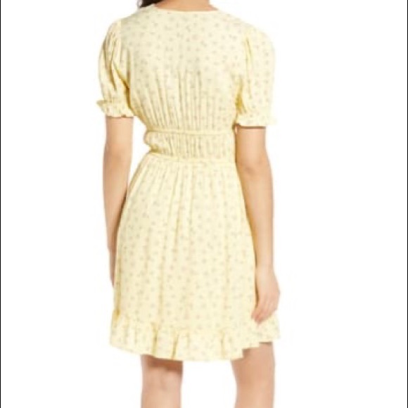 Floral Elastic Waist Minidress - Picture 2 of 7